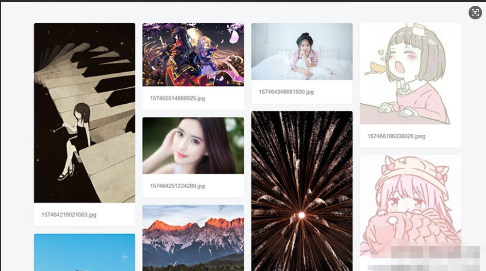 PHP京东图床外链上传+瀑布流图片展示源码-123源码