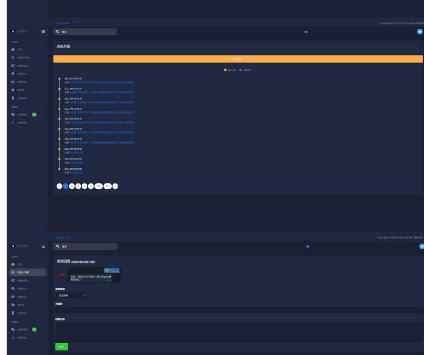 图片[2]-Telegram电报机器人系统/关键词回复/Telegram消息自动回复_全开源