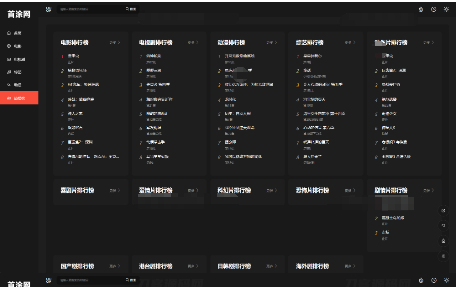 图片[3]-苹果CMS首涂第30套可装修DIY主题模板免授权版
