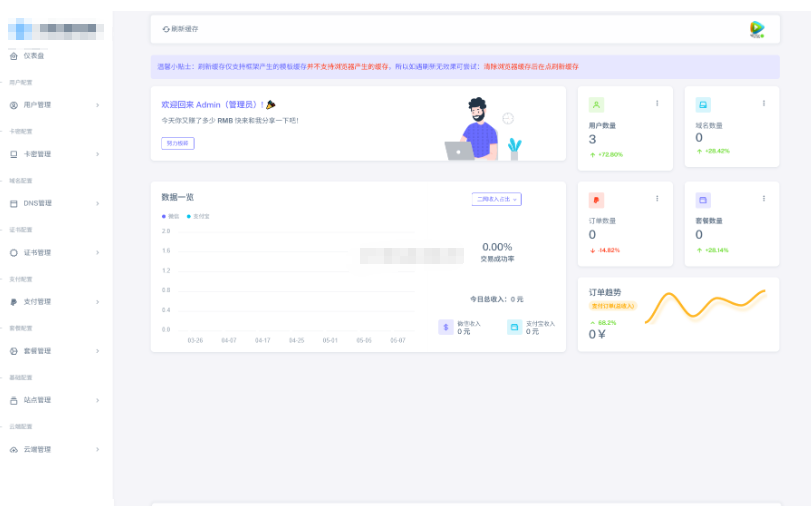 图片[3]-全新二级域名分发系统网站源码_终极最强版