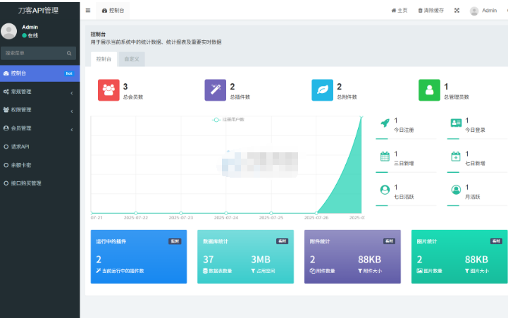 图片[4]-追梦API管理系统源码