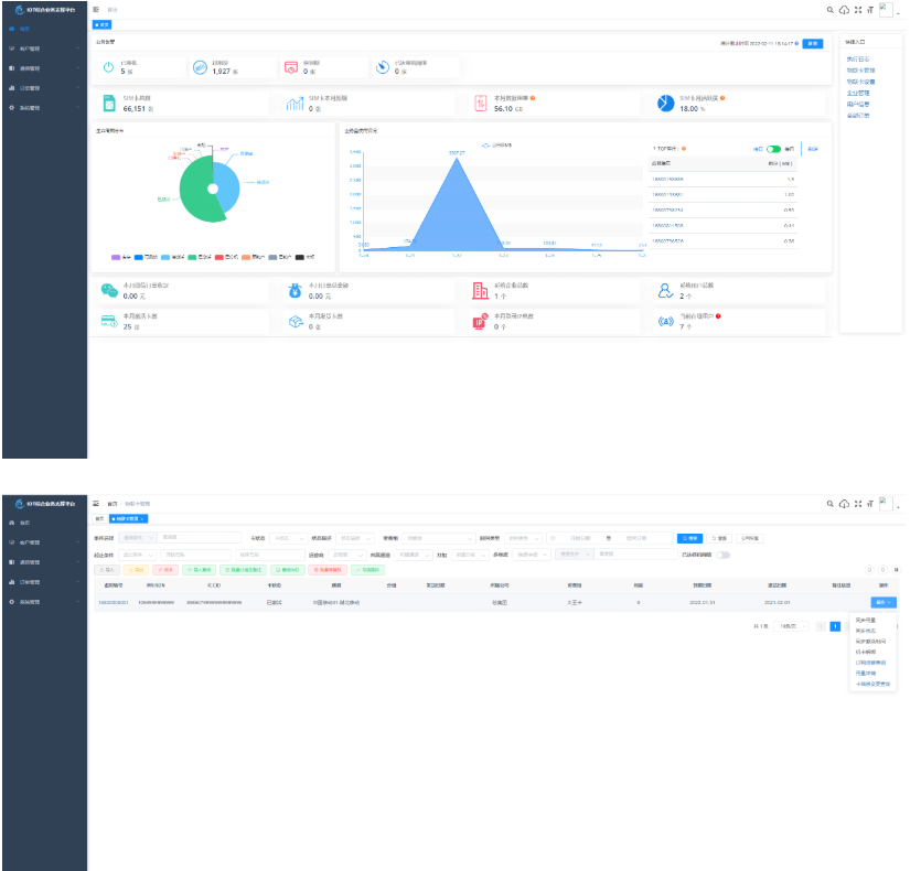 图片[2]-物联网管理系统源码 号卡智能管理平台 轻量级物联网综合业务支撑平台
