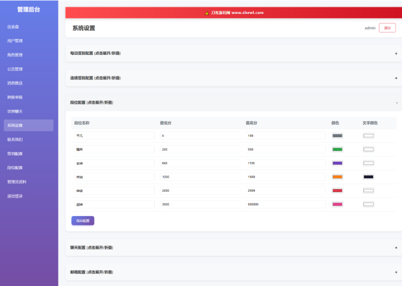 图片[4]-文字游戏：进化之路2.0二开完美版本源码 带后台